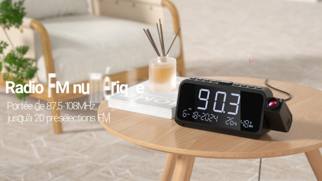 Réveil électronique Chaud Horloge De Voyage Multifonction