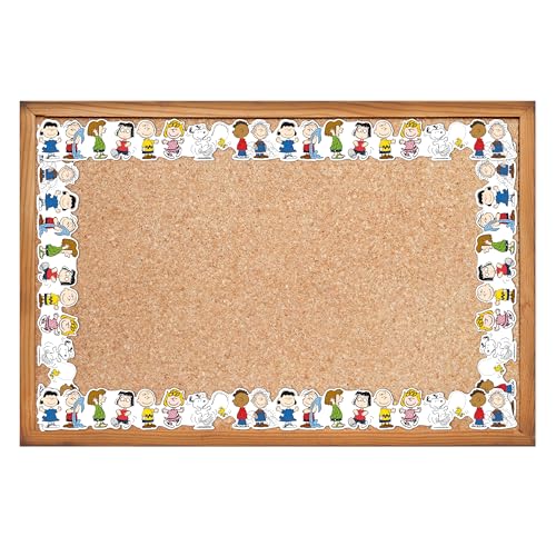 Eureka Peanuts Lineup Extra Wide Decorative Classroom and Bulletin Board Trim for Teachers, 3.25" Wide, 12 Strips for 37 Total Feet - image 4