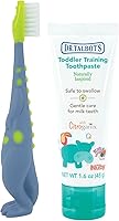 Vista 12 de Dr. Talbot's Cepillo de dientes de entrenamiento para niños pequeños y pasta de dientes natural para niños con Citroganix – 1.6 oz – Pasta