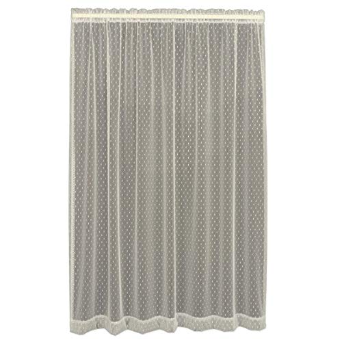 Heritage Lace 8610E-6040DP Point D Esprit Door Panel, Ecru -