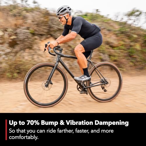 REDSHIFT Haste de suspensão Pro ShockStop para bicicletas, haste de guidão de bicicleta com absorção