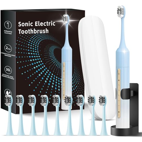 �t�F�A���[�A �d�����u���V �\�j�b�N ��l&�q���p - �u���V�w�b�h10�� 30���ԃo�b�e���[ 5���[�h 2���^�C�}�[ IPX8�h�� �[�d�� ���s�ɂ₳����(�u���[�ƃz���C�g)