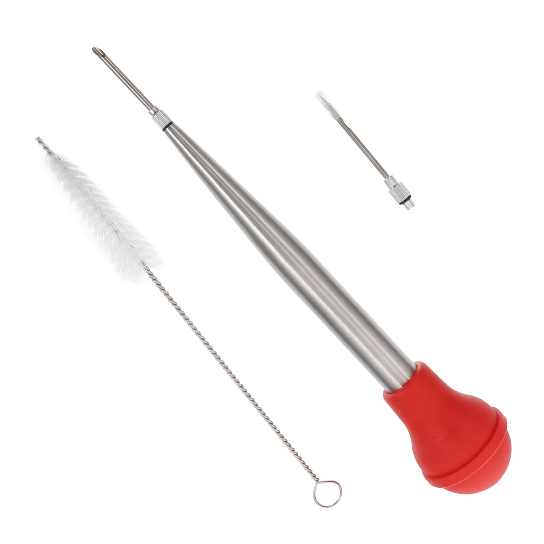 Unomor 1set Turkey Injector Kit Food-grade Marinade Injector for Bbq Easy Flavor Infusion Tool - Handle for Turkey