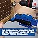 Kreg KHI-CDIJ Cabinet Door Mounting Jig - for Frameless or Face-Frame Cabinet Doors - Easily Adjustable - for Attaching Hinges - Holiday Home Improvement Gifts for Him