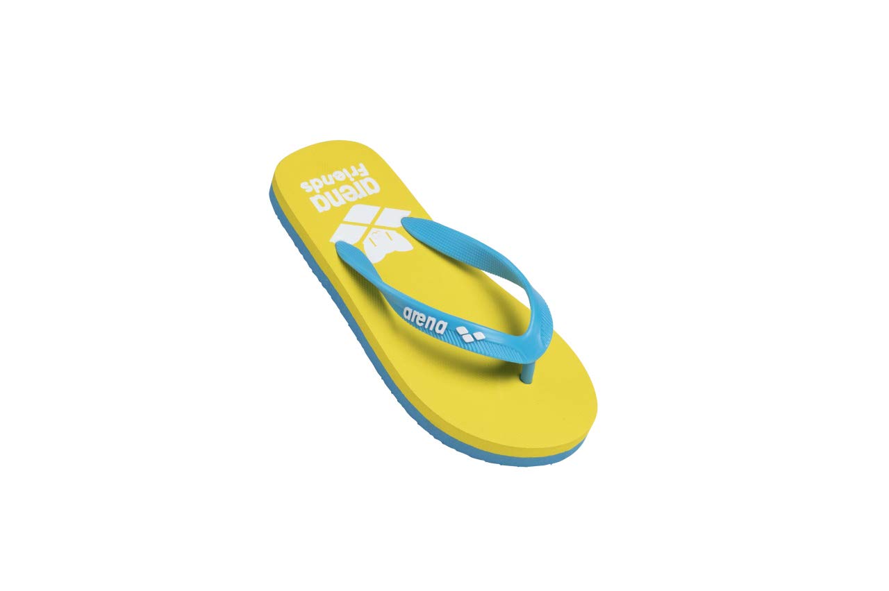 Arena Thong Sandals-004374 Yellow 35, 2 UK Child