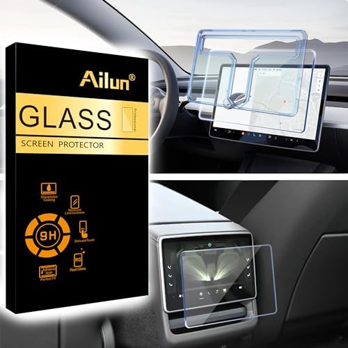 Ailun Tempered Glass Screen Protector for Tesla Model 3