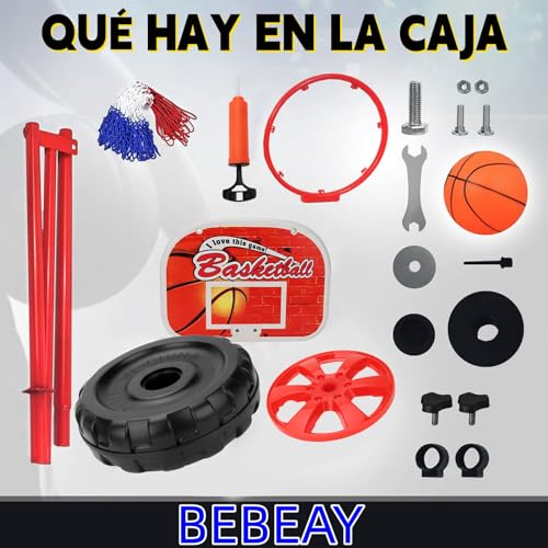 Basquetbol, Sports aro basquetbol Marca Bebeay (3)