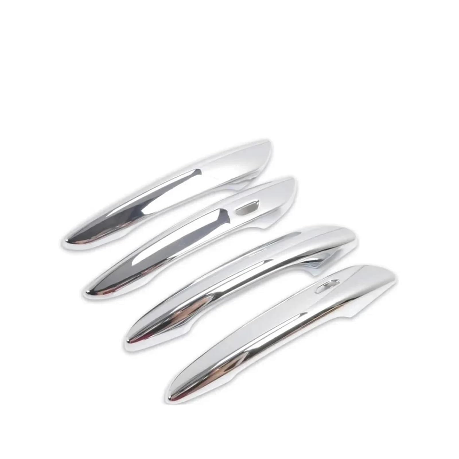 MTVTFECEWG for Mazda 3 Hatchback Sedan (BP) 2020-2022 CX-30 (DM) 2019-2023 Car Door Handle Cover Exterior Moulding Trim (Silver)