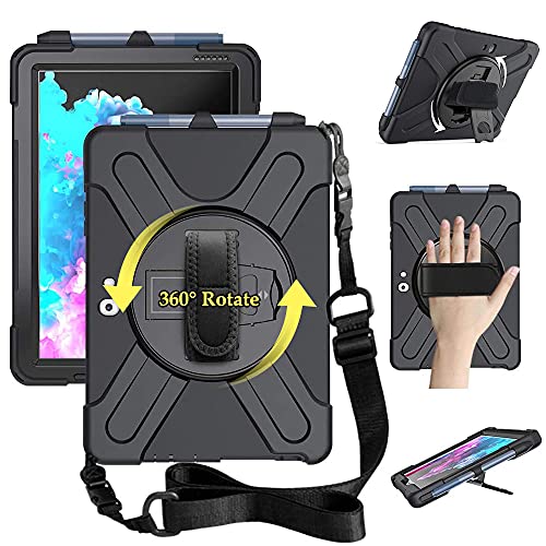 Microsoft Surface Go 3 / Surface Go 2 / Surface Go Case with Hand Strap Kickstand Pen Holder Shoulder Strap Cover for Surface Go 3 10.5" 2021/Surface Go 2 10.5" 2020/ Surface Go 2018 10-inch Tablet