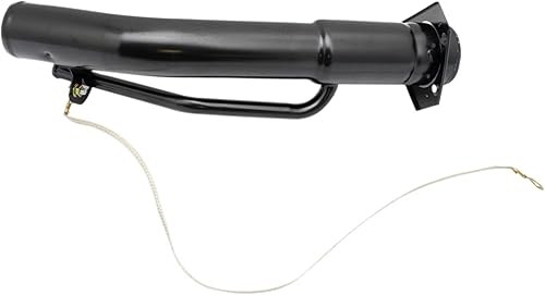 Vista 332 de TRQ Cuello de llenado de depósito de combustible negro compatible con Toyota Sienna 2004-2010