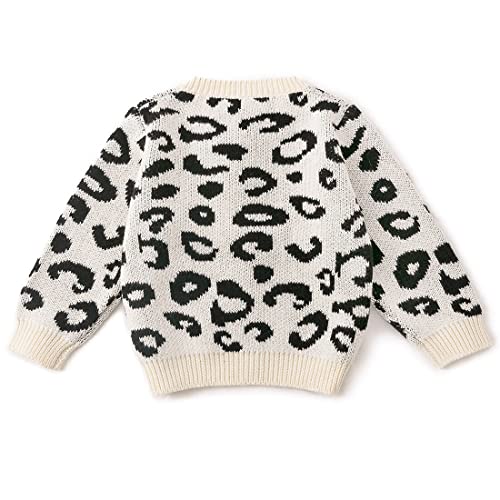 Simplee Kids Leopard Print Baby Cardigan #TOP13