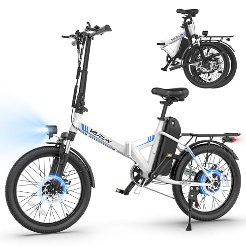 VARUN Electric Bike - Peak 500W Folding Ebike for Adults,