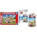Ravensburger- Puzzle 100 pièces XXL-Super Mario Fun Brothers Enfant, 4005556129928, 1000 Pezzi & Puzzle 3D 54 pièces Pot à Crayons-Super Mario Brothers Enfant, 4005556112555