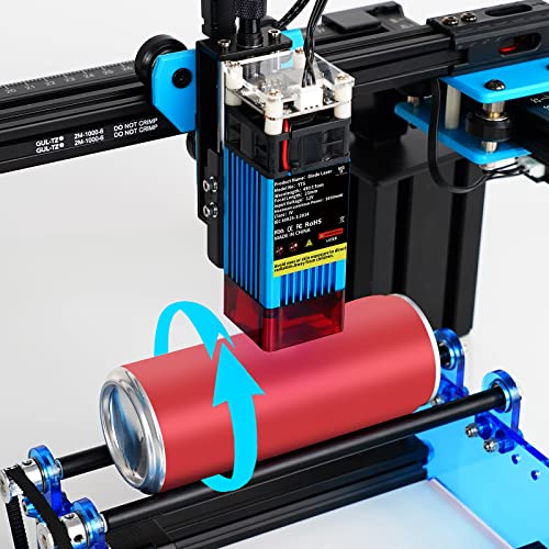 Tts-55 40W Laser Engraver Machine Laser Cutter Laser Cutting Engraving Tool For Wood Metal Aluminum Glass Leather #TOP3