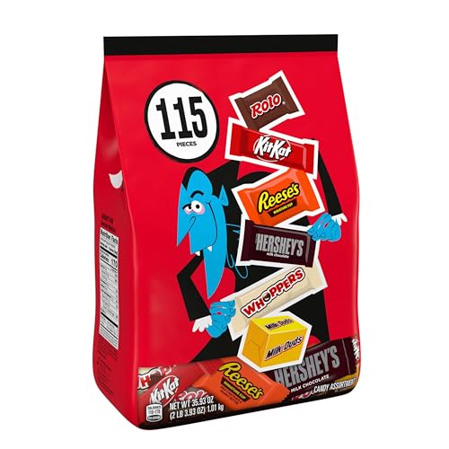Hershey's Assorted Chocolate Halloween Candy Bulk Variety Pack, 35.93 oz - image 4