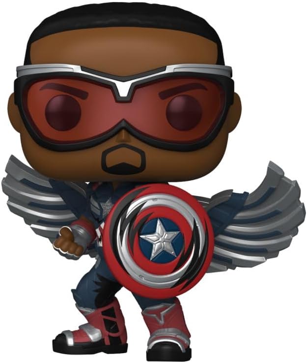 Funko Captain America 4 - Captain America (Sam Wilson) Retro Comic Deco Pop! RS - Image 2