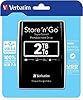 Verbatim 53177 2To Store n Go USB 3.0 2.5" HDD Ext - Noir