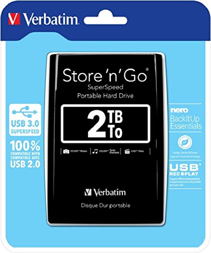 Verbatim 53177 Store n Go USB 3.0 2.5" HDD Ext - vue 4