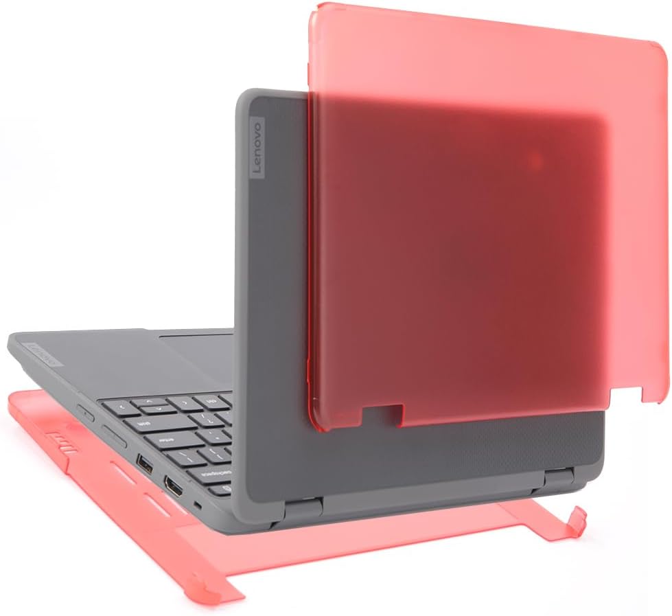 mCover Hard Shell Case ONLY Compatible for 2023~2024 12.2" Lenovo 500E Yoga Chromebook Gen 4 Gen4 2-in-1 Laptop (NOT Fitting Any Other Lenovo Models)- Blue