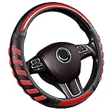 √ 【 Actualización del producto 】 - Protege la cubierta de la rueda del coche de arañazos y desgaste, la cubierta del volante es resistente al frío y al calor pesado y se puede utilizar todas las estaciones.