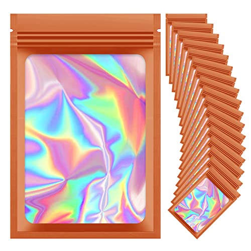 Loralosa ORANGE Mylar Beutel, 100 Stück