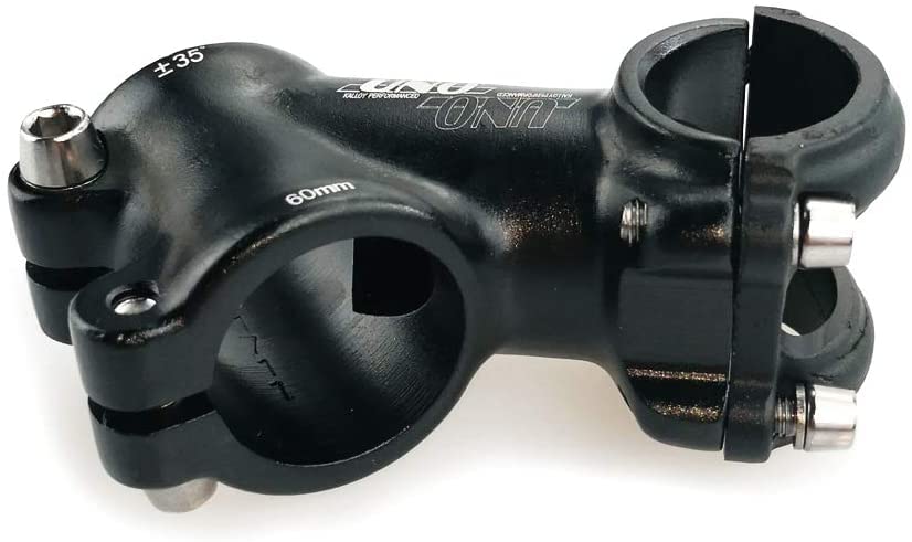 Attacco manubrio FOMTOR 25.4 60mm Attacco manubrio MTB da 35 gradi per manubrio MTB per mountain bike Road Bike BMX MTB