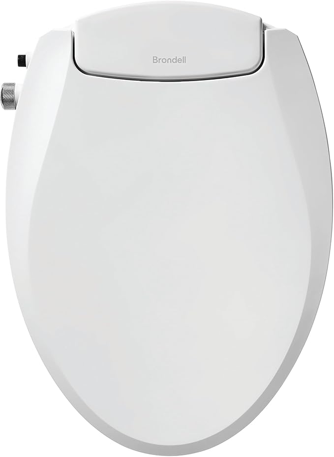 Brondell Bidet Toilet Seat NonElectric Swash Ecoseat, Fits Elongated