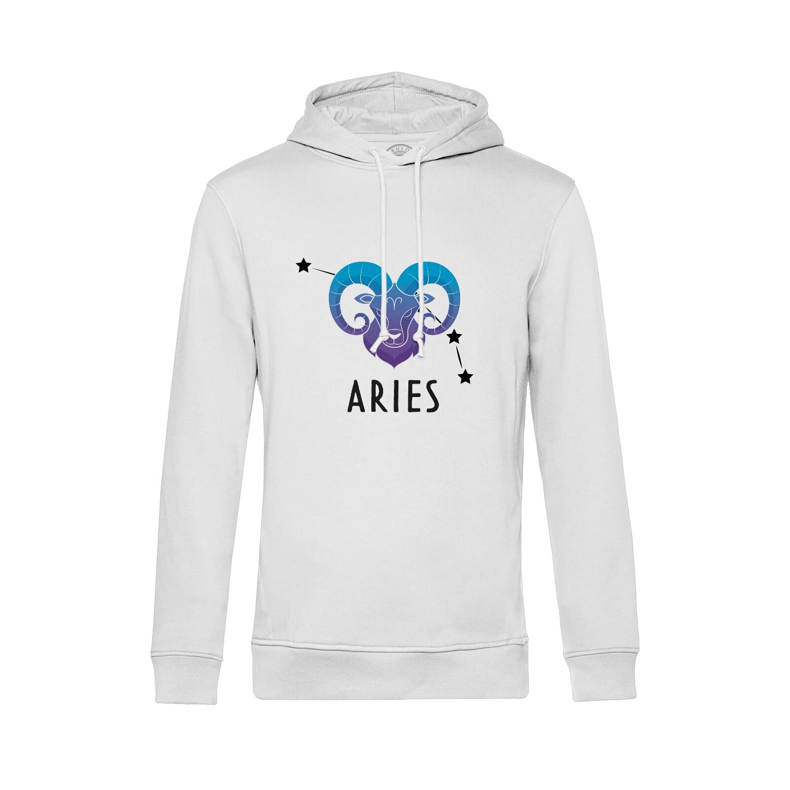 Sweat à capuche Aries astrologie céleste prédiction solaire noire - 2