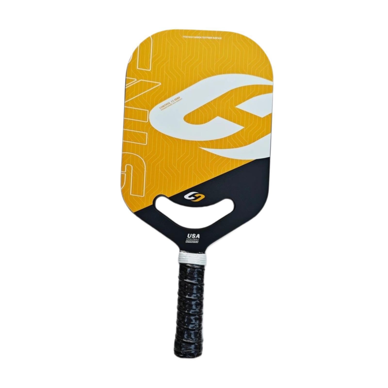 Racchetta da Pickleball Leggera e raffinata in Fibra di Prima | progettata per colpi precisi che migliorano la precisione e il controllo del colpo. La cavità della racchetta da pickleball