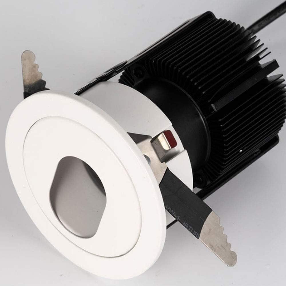 Oświetlenie sufitowe LED do zabudowy 7 W do łazienek, korytarzy, biur, garaży, sufitowe oświetlenie sufitowe LED nieściemnialne (kolor: ciepłe światło [3000k]) (neutralne światło [4000k])