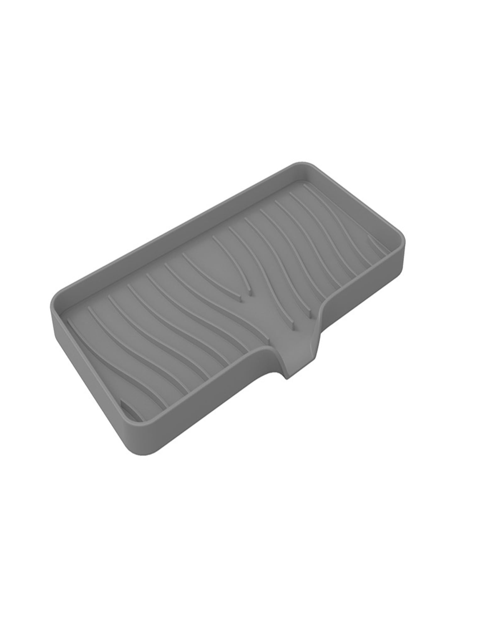Generico Tappetini di Scarico in Silicone, Tappetini Antiscivolo, Tappetini Termoisolanti E Tappetini for L'asciugatura Vengono Utilizzati for I Piani di Lavoro della Cucina.(Green,19.6x16.9inches)