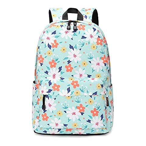 Wadirum Mochila de Diario Casual Liviana para Mujer Bolsa de Viaje para niña Flor Cover