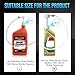 Fluid Transfer Pump - Hand Pump Transfers Gear Oil - Fluid Pump for Quart Bottles,55-001 4CC Fluid Pump,3/8 Inch Diameter Flexible Outle Hose,Easy-to-Use Oil Pump,1Pack1