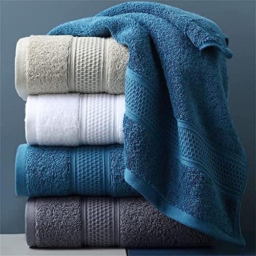 Toalla de cara y cabello para el hogar: pack de 4 toallas de algodón estilo hotel 7