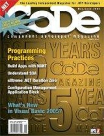 CODE Magazine - 2005 - May/Jun eBook : Moore, Karl, Caprio, Griffin ...