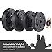 Yaheetech 66LB Weight Dumbbell Set Fitness Adjustable Cap Gym/home Barbell Plates Body Workout for Women and Men Strength Training