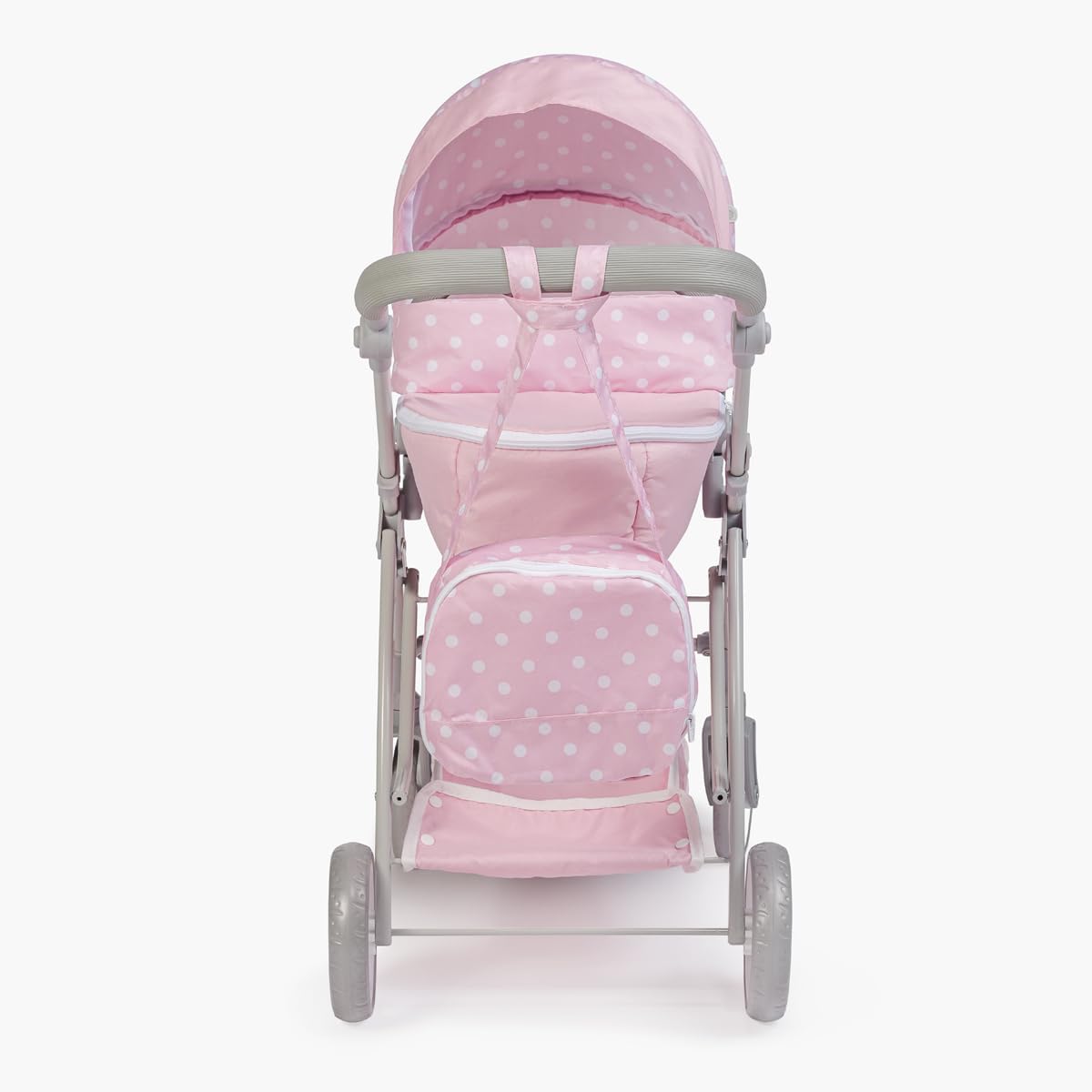 JC Toys - for Keeps Playtime | 2 in 1 Baby Doll Swing and Portable Carrier | for Dolls up to 18" | Ages 3+ | Nature Theme Color