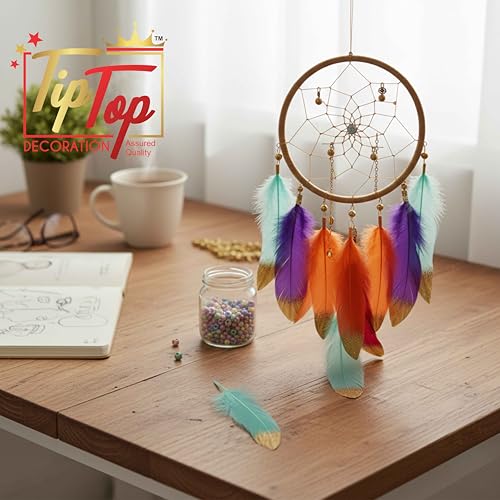 Image of Premium Gold Dipped Medium Goose Feathers Quills (10 Pieces) (7-8 inch) (Dark Pink)