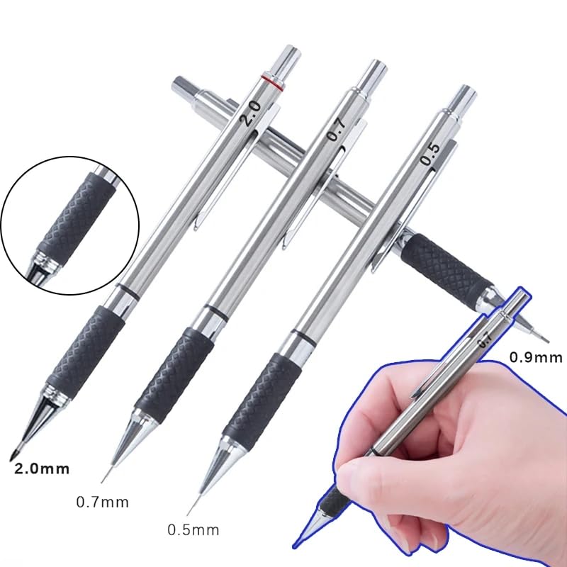 240 Mines Pour Porte-Mine 0.7mm HB - Recharges Crayon Résistantes Pour Bureau, École Et Dessin