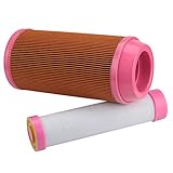 Harbot K3181-82250 & K3181-82240 Inner & Outer Air Filter for Kubota ZD323 ZD326 ZD331 Zero Turn Lawn Mower