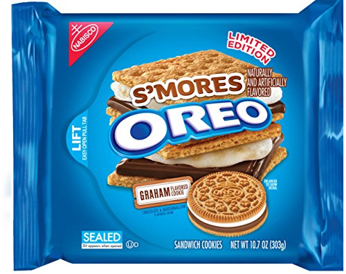 Nabisco Limited Edition Smores Oreo Cookies, 10.7 Ounce (Pack of 2)