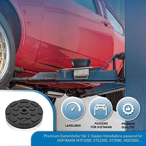 LIFTMAX Hofmann Gummiteller - Auflage Gummi für 2 Säulen Hebebühne von Hofmann MTF3000, GDE2500 (4)