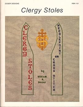 Paperback Clergy Stoles: Needlepoint or Cross-Stitch Book
