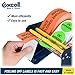 Excell LD-618 Manual Metal Table Label Dispenser: Ideal for Home, Office, Retail, and Warehouses. Fits 6.5