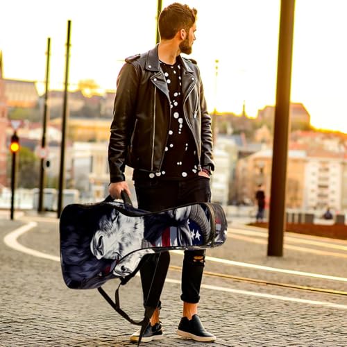 Housse guitare acoustique 41 pouces imperméable avec compartiment poches - 6