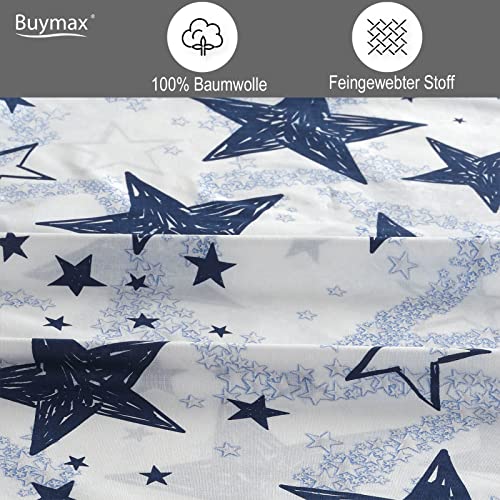 Bettwäsche Buymax 135×200 100% Baumwolle 4-teiliges Set