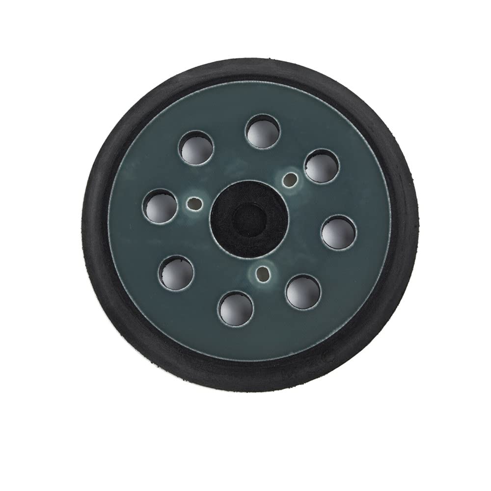 Trade-Shop - Juego de 5 discos de lijado con cierre autoadherente, 125 mm, para lijadora orbital Makita Hitachi Milwaukee Porter Cable