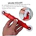 HOLIDYOYO Spline Roller Tool for Screen Installation Dual-use Aluminum Alloy Window and Door Roller Plastic Handle Easy to Use for Home and DIY Projects