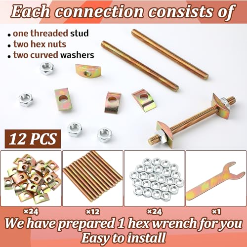 image for Gisafai 12 Set Countertop Connector 5/16