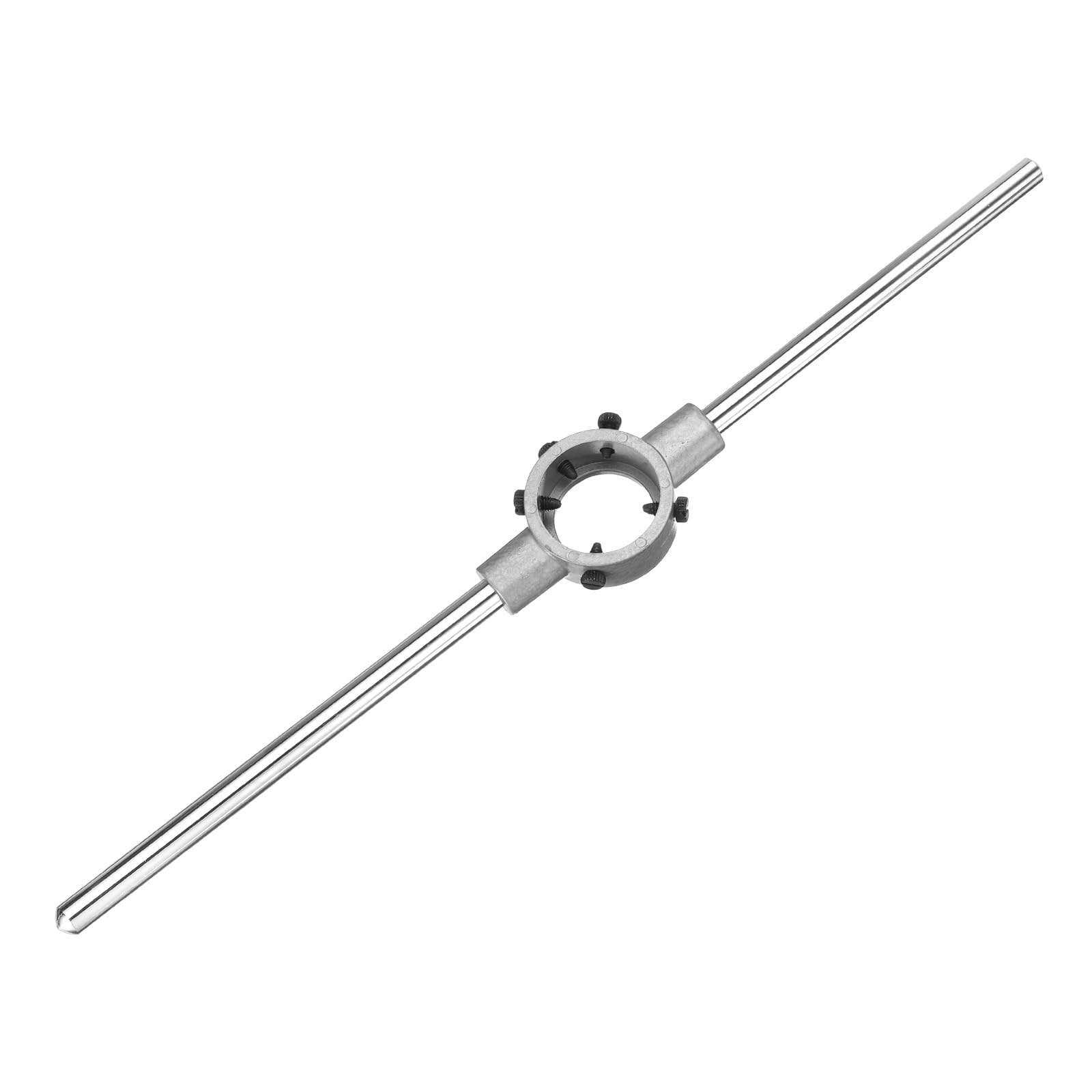QUARKZMAN 45mm x 18mm Porte-Filière Pour Filières Métriques M16-M20 / Filières Rondes de 45mm DE, Porte-Filière Réglable Outil à Main Pour Réparation de Filetages